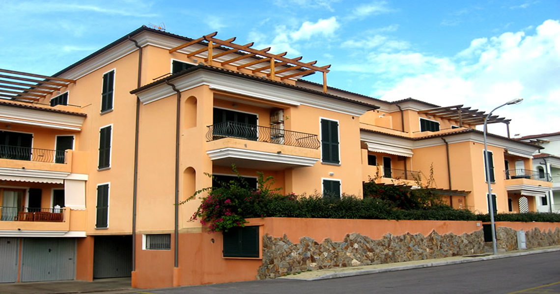 Residential building in the town of La Maddalena